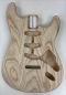 Preview: Body American Swamp Ash, 3-pcs., Strat, Unique Piece # 010